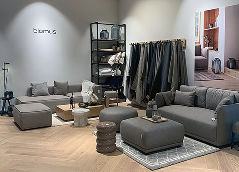 Einrichtungsideen von Blomus bei STARK Home in der Ausstellung in Hamburg