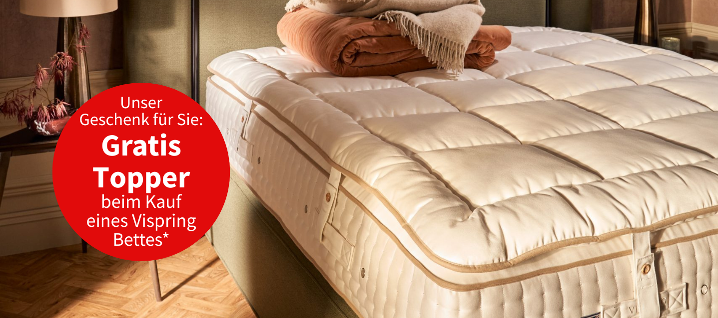 Ihr Geschenk: Vispring Topper